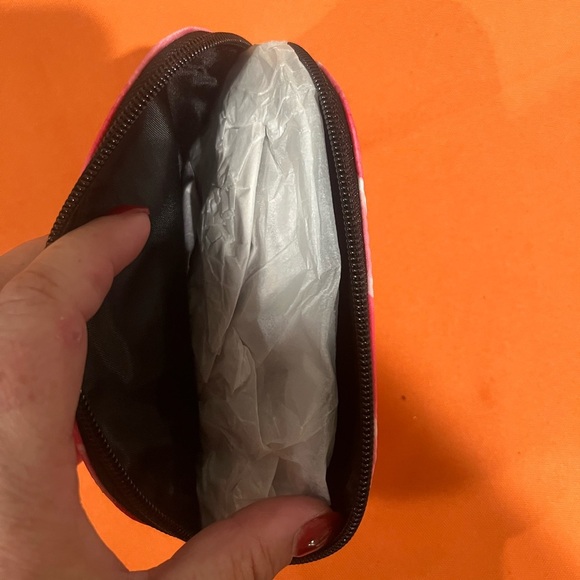 Victoria's Secret Pink Striped Cosmetic Bag NWOT - Picture 5 of 5